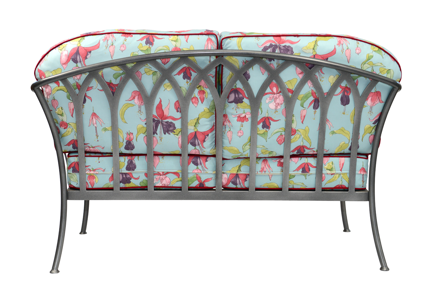 Blenheim Patterned Metal Sofa Classic Back Bennington Furniture